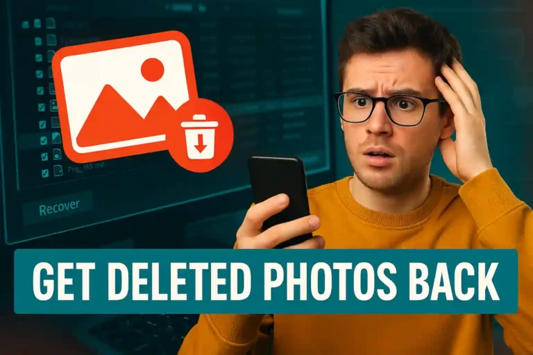 How To Get Deleted Photos Back