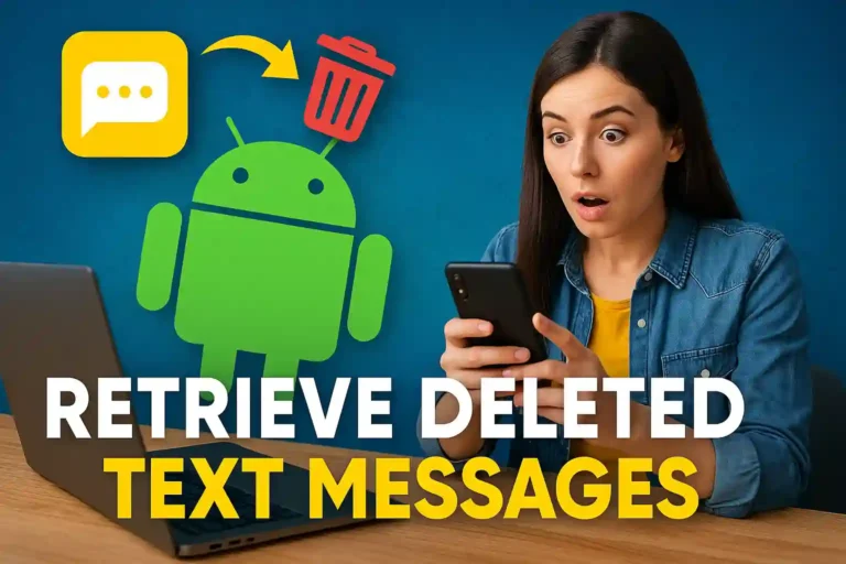 How To Retrieve Deleted Text Messages On Android
