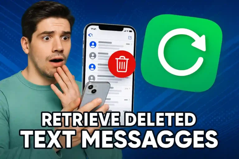 Retrieve Deleted Text Messages Iphone